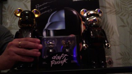 DAFT PUNK GANG UNBOXING 400% & 100% BE@RBRICK RAM VERSION