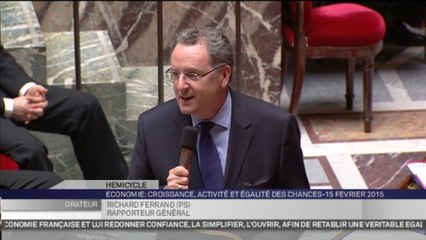 Loi Macron adoptée : les remerciements de Ferrand, Brottes et Le Roux