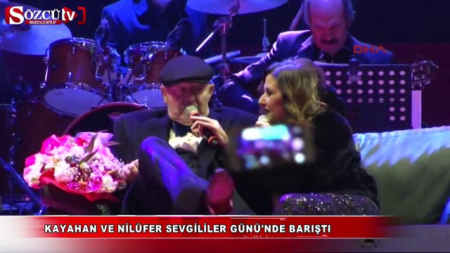 Kayahan ve Nilüfer 'Sevgililer Günü'nde barıştı