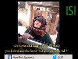 ISI - Stop slaughter!’ Syrian granny rants at ISIS fighters, calls
