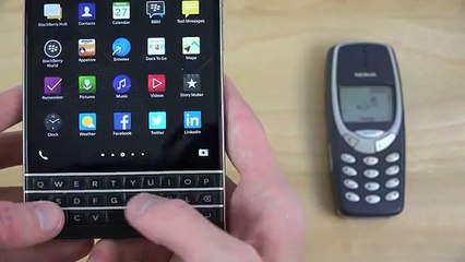 BlackBerry Passport vs. Nokia 3310 - Which Is Faster (4K)