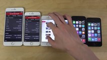 iPhone 6 Plus vs. 6 vs. 5S vs. 5C vs. 5 vs. 4S iOS 8.1.3 - Browser Performance Test