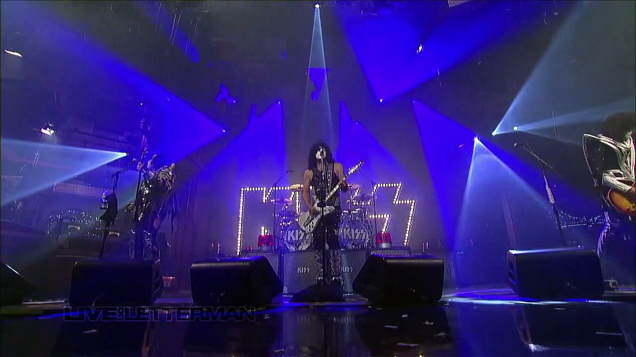 KISS: Christine Sixteen (Live On Letterman-2012)