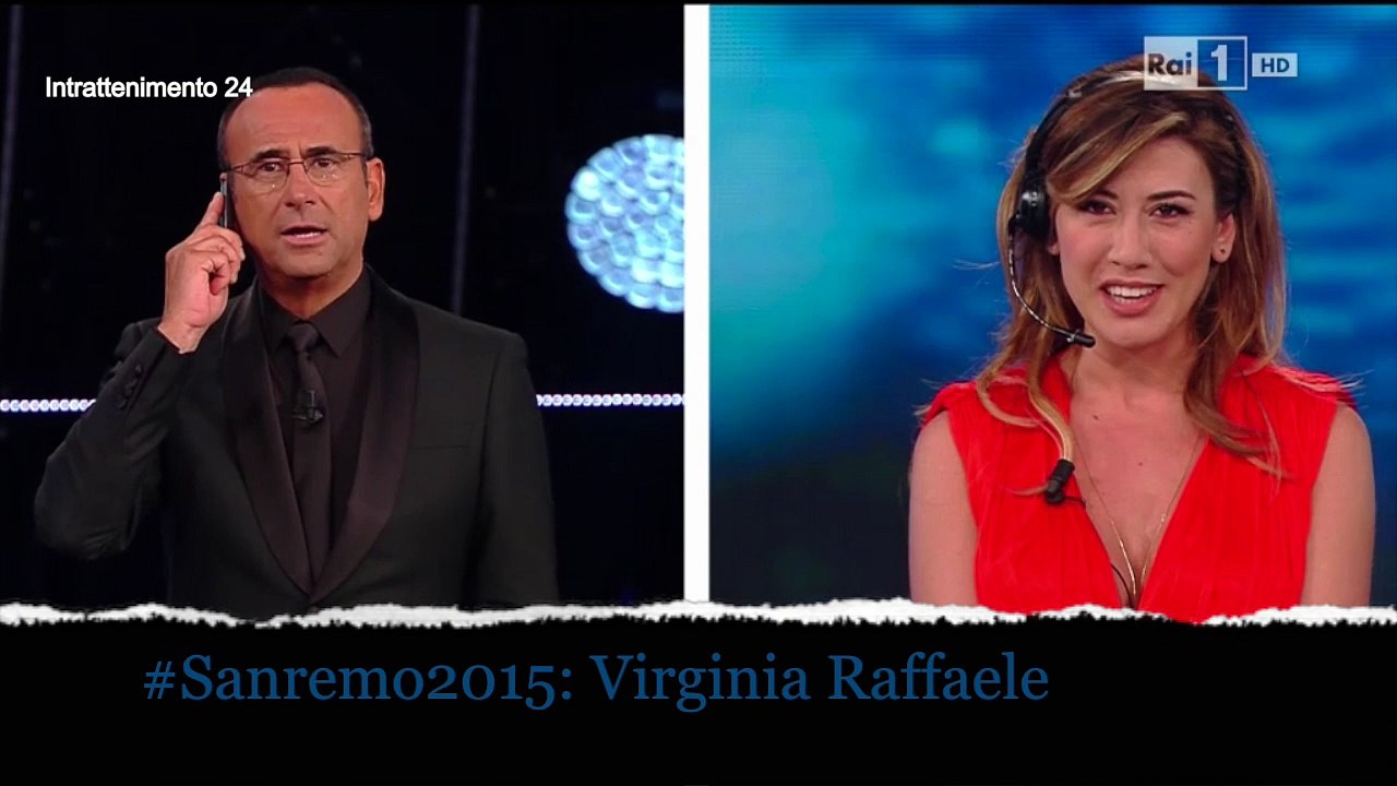 Virginia Raffaele - SANREMO 2015