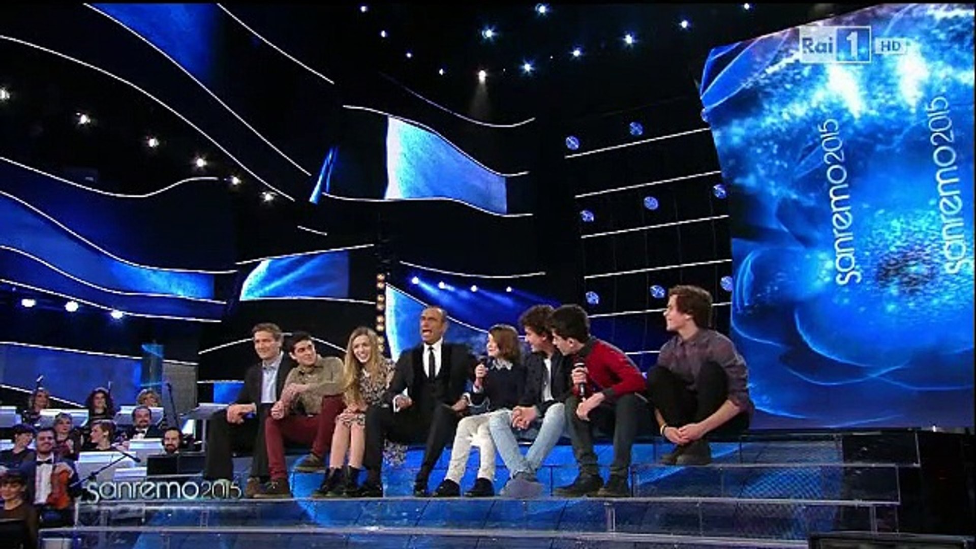 Il cast di "Braccialetti Rossi" a Sanremo 2015 - Video Dailymotion