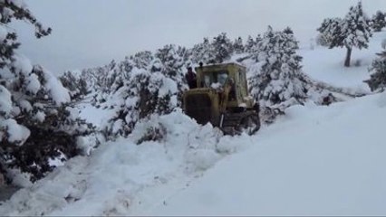 Toroslar'da Mahsur Kalan Yörükler Kurtarıldı