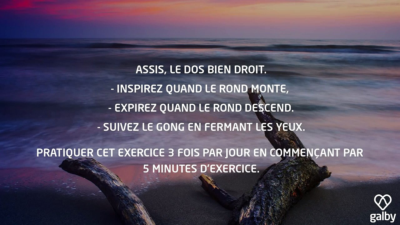 Exercice de Cohérence Cardiaque relaxation respiration détente zen bien-être