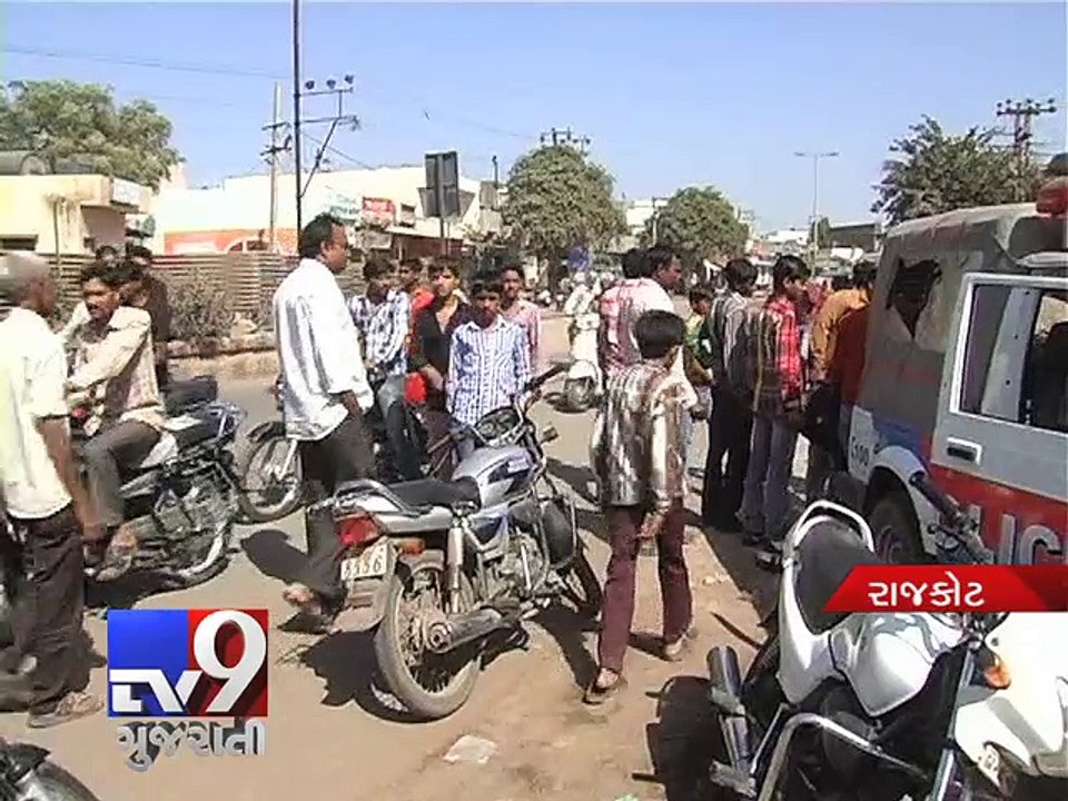 Rajkot: Police constable attacked in raid on bootleggers - Tv9 Gujarati