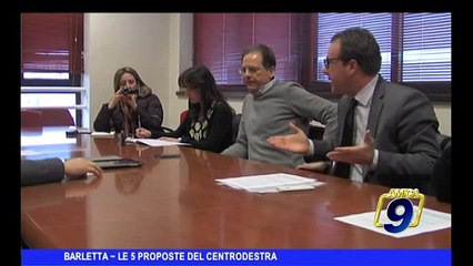 BARLETTA | Le 5 proposte del centrodestra