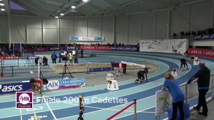 Finale 200 m Cadettes