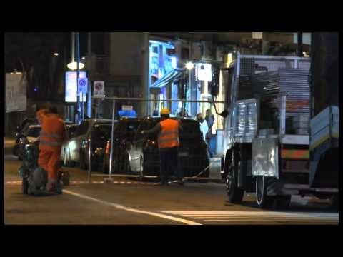 Napoli - Colli Aminei in tilt: il muro del Bosco di Capodimonte a rischio crollo (14.02.15)