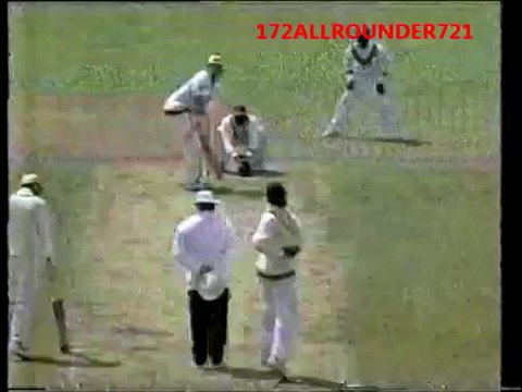 Carl Hooper bowls a Donkey Drop vs Australia A 1996