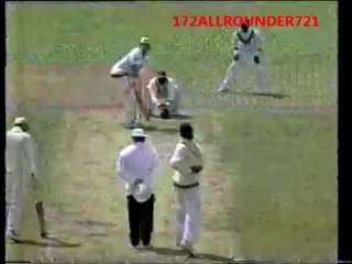 Carl Hooper bowls a Donkey Drop vs Australia A 1996