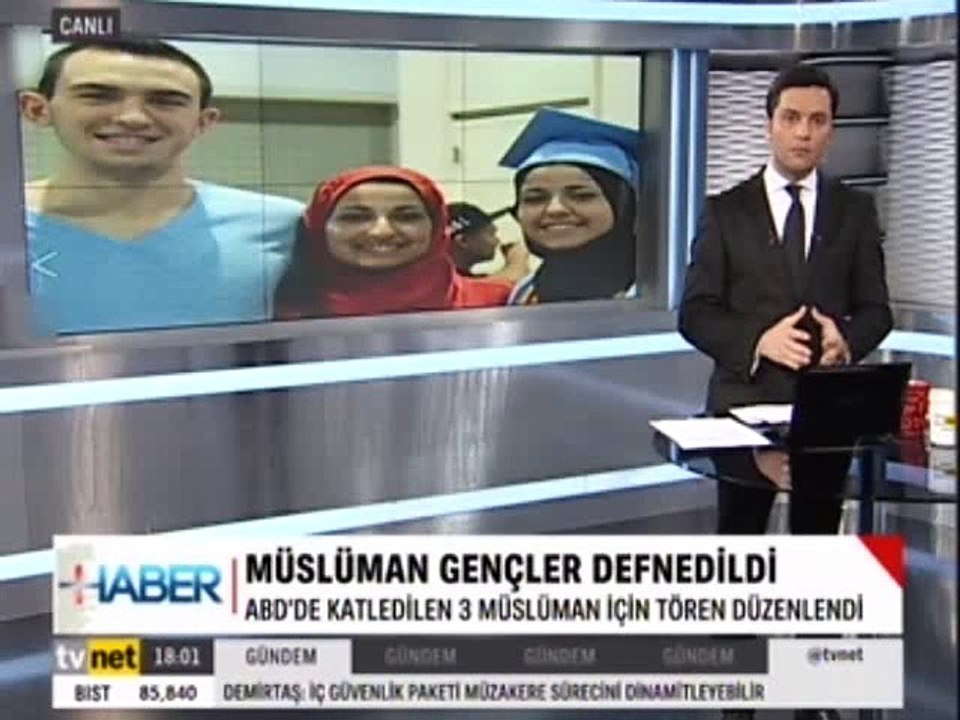 Deah Barakat'ın teyzesi Artı Eksi Haberde Ahmet Rıfat'ın sorularını yanıtladı