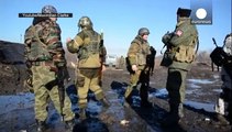 Los combates marcan las horas previas al alto el fuego en Ucrania