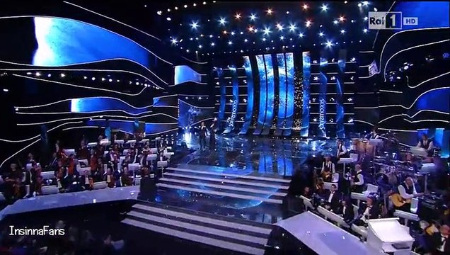 Il videomessaggio di Flavio Insinna a Moreno al Festival di Sanremo 2015