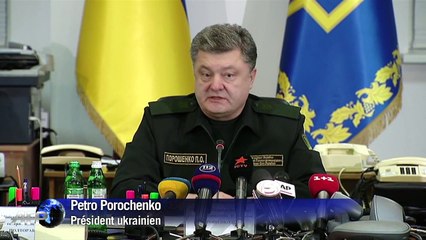 Ukraine: Porochenko annonce l'entrée en vigueur du cessez-le-feu