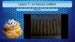 CAP Pâtisserie - Leçon 7 : Le biscuit cuillère