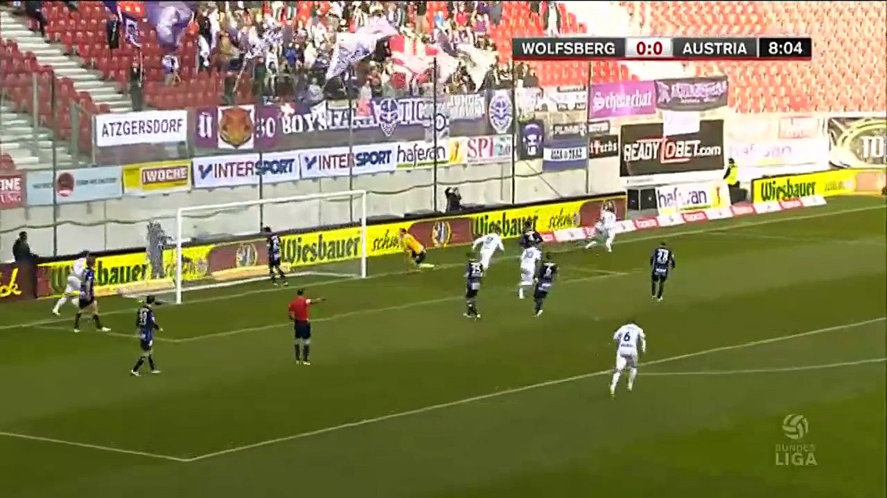 Michael Berger 1:0 | Wolfsberg AC - Austria Wien 15.02.2015 HD