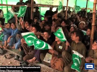 Dunya News - Dunya News organises match screening for Jalozai Camp IDPs