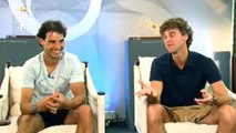 Rafael Nadal and Gustavo Kuerten / FULL Interview in Rio (Feb 2015)