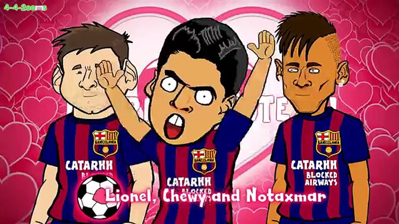 VALENTINE'S DAY SPECIAL! Footballers' dating website - Zlatan! Ronaldo! Messi! Suarez! Mourinho!