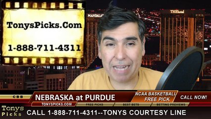 Download Video: Purdue Boilermakers vs. Nebraska Cornhuskers Free Pick Prediction NCAA College Basketball Odds Preview 2-15-2015