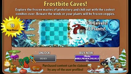 Plants vs Zombies 2  Frostbite Cave Part 2 Zomboss Revealed Valenbrainz Pinata Party!