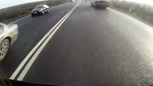 LUCKY Car Accident in Russia - Счастливчик в ужасной авария !