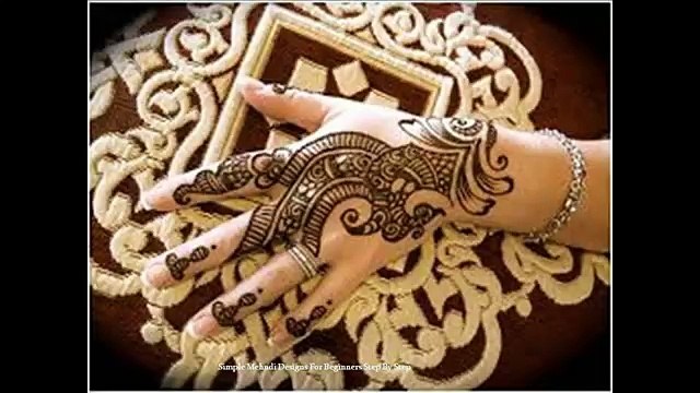 Simple Mehndi Designs For Beginners Step By Step Video Dailymotion
