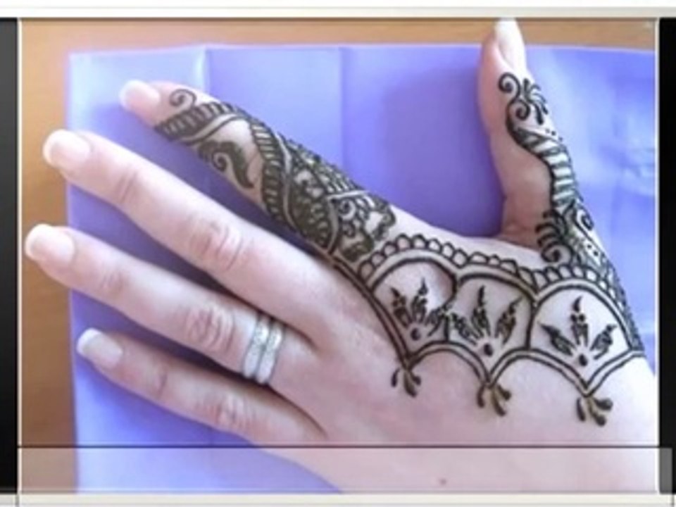 Simple Mehndi Designs Images