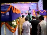 Anandiben Patel flagged of Marathon 2015 at Riverfront in Ahmedabad