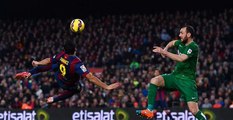 Le but de Luis Suárez - FC Barcelone 5-0 Levante (15-02-2015)
