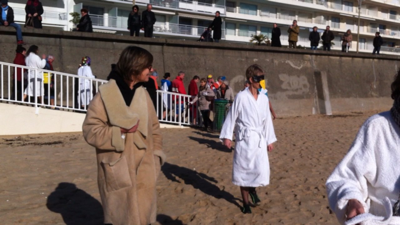 Bain de mer par 6 degrés