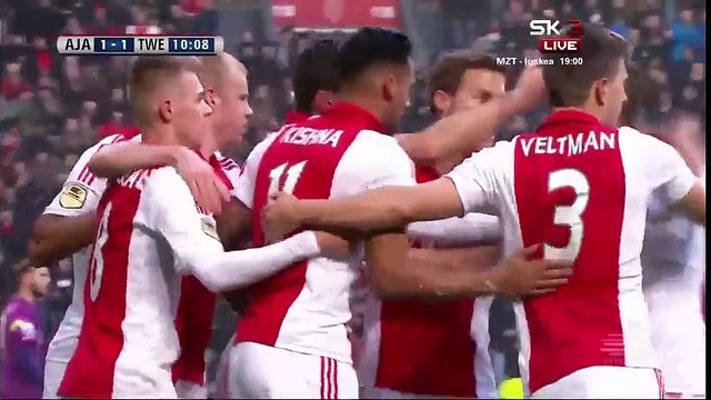 Ajax 4 - 2 FC Twente All Goals and Full Highlights 15/02/2015 - Eredivisie