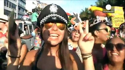 تواصل فعاليات كارنفال ريو دي جانيرو