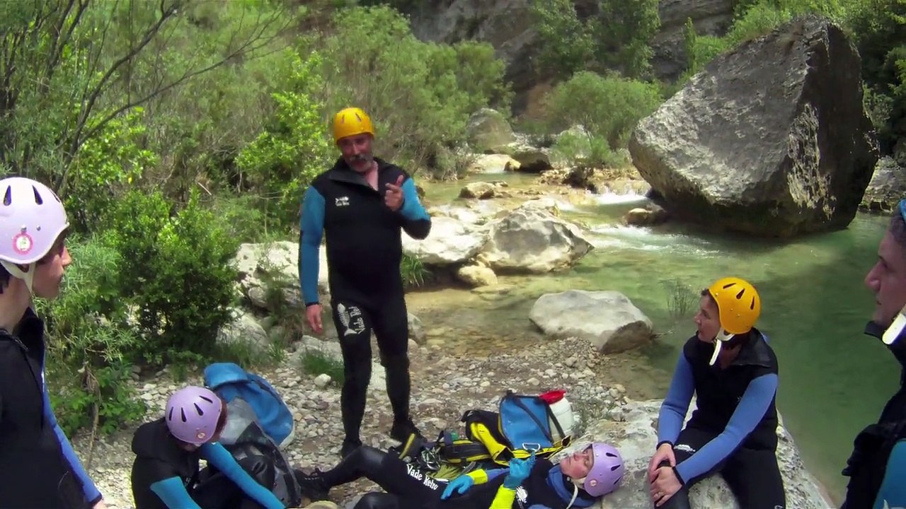 Canyoning en sierra de Guara