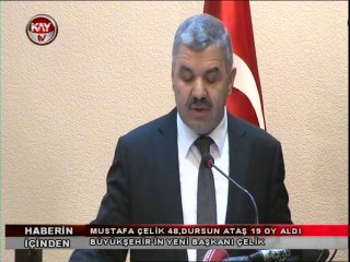 KAYTV HABERİN İÇİNDEN MUSTAFA ÇELİK BÜYÜKŞEHİR BELEDİYE BAŞKANI OLDU