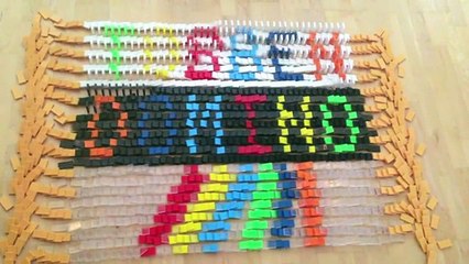 Domino rally - Big structures