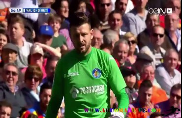 مشاهده اهداف   الدوري الإسباني : فالنسيا 1 - 0 خيتافي