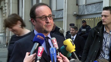 Hollande: "les mêmes cibles" touchées au Danemark et à Paris