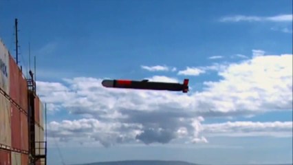 Tomahawk Missile Moving Target Pactice