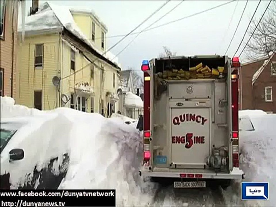 Dunya News - U.S: Snow storm creates distortion in life