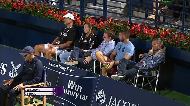 WTA Dudai: Venus Williams defiende su título (VIDEO)