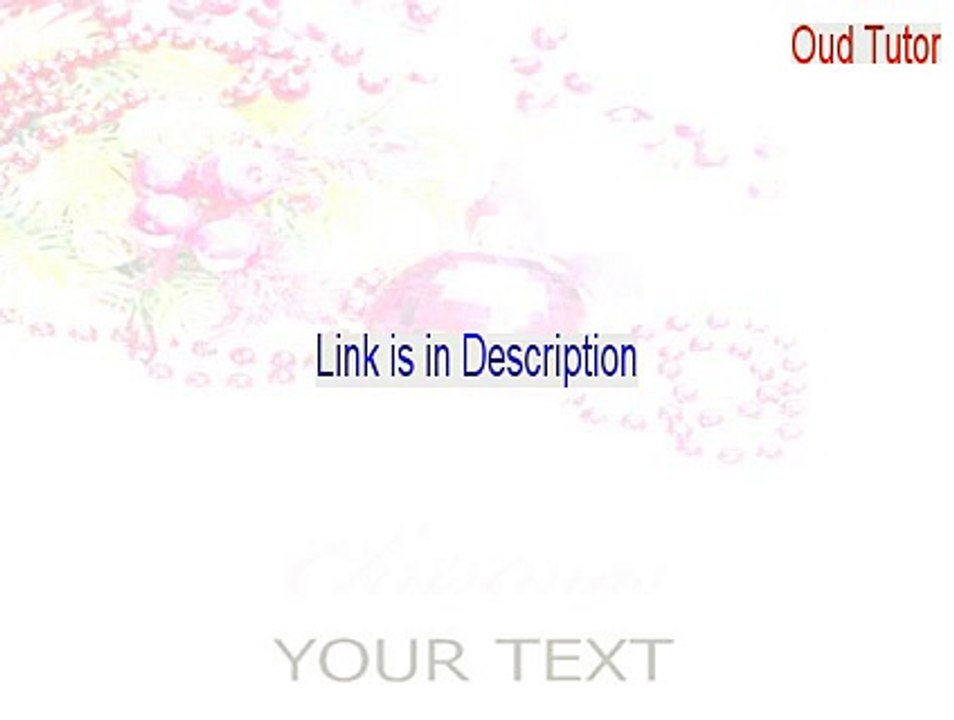 Oud Tutor Free Download - Instant Download