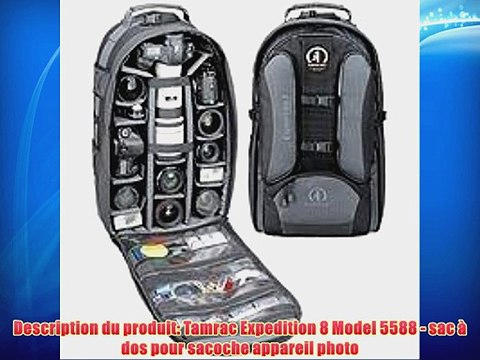 Tamrac Expedition 8 Model 5588 - Sac ? dos pour sacoche appareil photo - noir