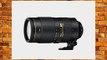 Nikon AF-S NIKKOR 80-400 mm 1:4.5-5.6 G ED VR Objectif Noir