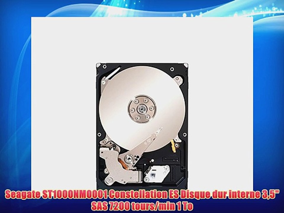 Seagate ST1000NM0001 Constellation ES Disque dur interne 35 SAS 7200 tours/min 1 To