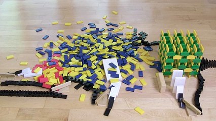 INSANE Domino Tricks! (Hevesh5 and MillionenDollarBoy)