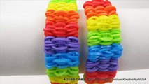 彩虹夢幻梯手環 Shuffle Bracelet Bracelet - 彩虹編織器中文教學 Rainbow Loom Chinese Tutorial
